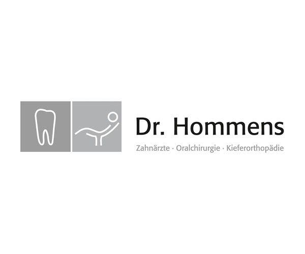 Logo der Zahnarztpraxis Dr. Hommens