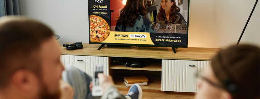 Referenz-Kampagne Pizzeria Blanca für Addressable TV Werbung – FACHWERK 5